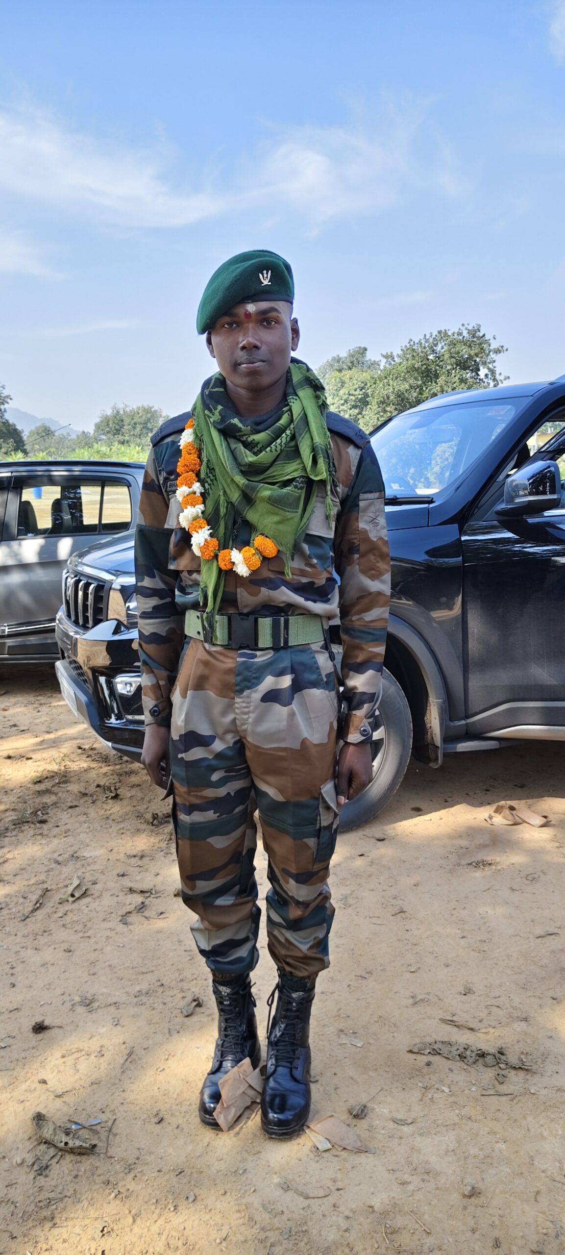 अग्निवीर चयन परीक्षा में तमनार ब्लाक&nbsp; के भरत भगत का&nbsp; हुआ चयन