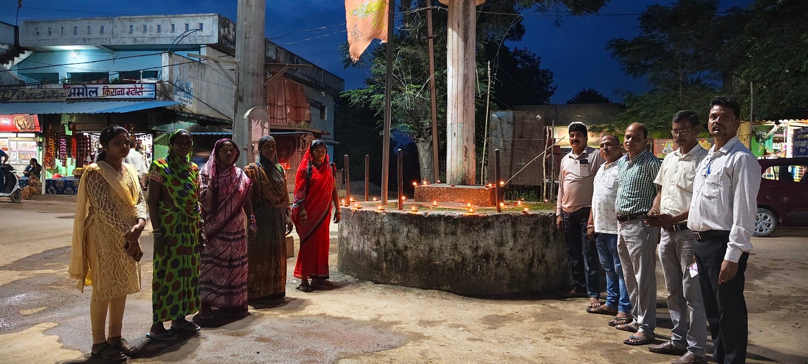 मिलूपारा में सेवा संकल्प अभियान के तहत हुआ आशीर्वाद दीया कार्यक्रममिलूपारा